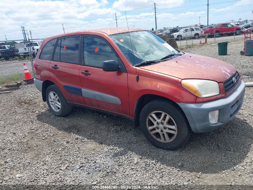 2001 Toyota Rav4 VIN: JTEGH20VX10039450 Lot: 39468740