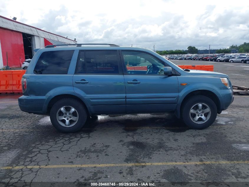 2006 Honda Pilot Ex VIN: 2HKYF18416H558529 Lot: 39468745