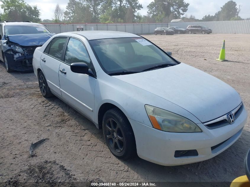 2006 Honda Accord 2.4 Vp VIN: 1HGCM56166A007442 Lot: 39468748