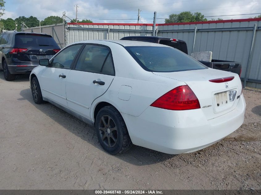 2006 Honda Accord 2.4 Vp VIN: 1HGCM56166A007442 Lot: 39468748