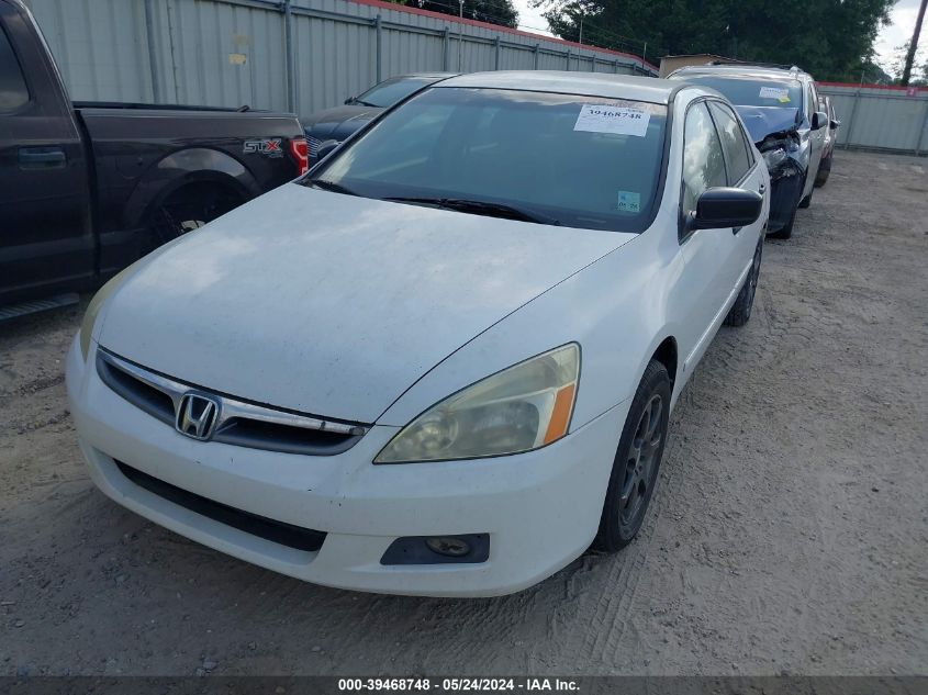 2006 Honda Accord 2.4 Vp VIN: 1HGCM56166A007442 Lot: 39468748