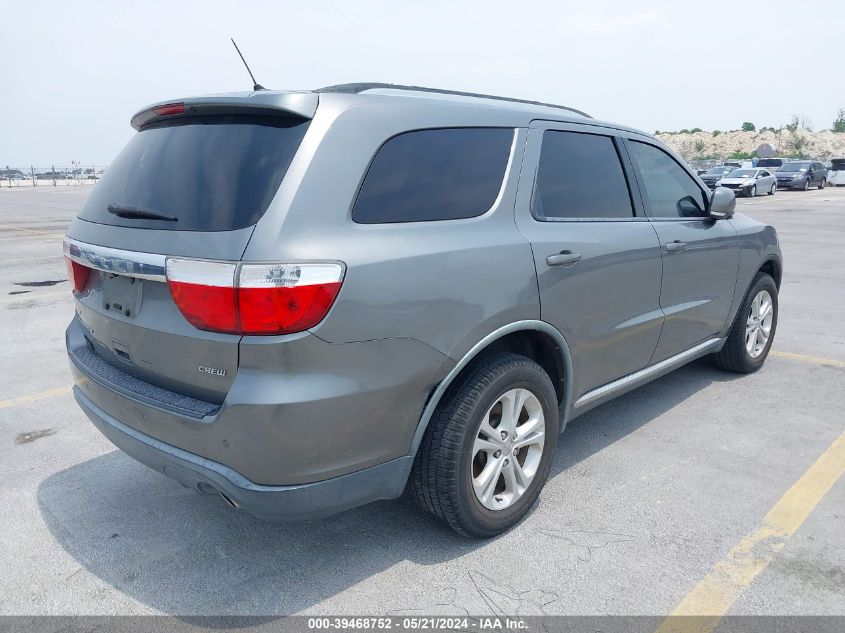 2011 Dodge Durango Crew VIN: 1D4RD4GG3BC598451 Lot: 39468752