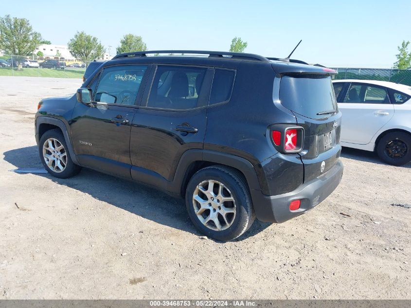 2015 Jeep Renegade Latitude VIN: ZACCJABT0FPB59411 Lot: 39468753