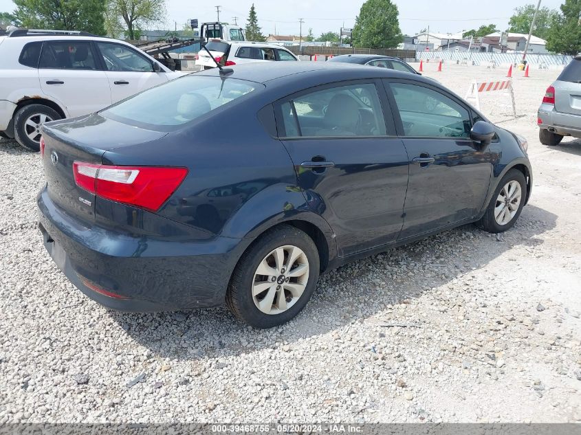 2016 Kia Rio Ex VIN: KNADN4A30G6642922 Lot: 39468755