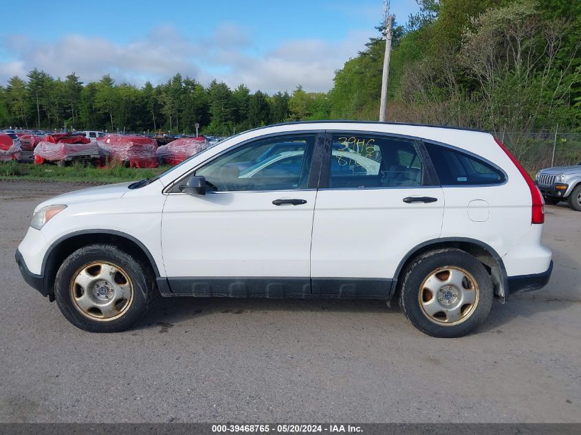 2009 Honda Cr-V Lx VIN: 5J6RE48399L044907 Lot: 39468765