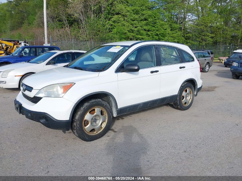 2009 Honda Cr-V Lx VIN: 5J6RE48399L044907 Lot: 39468765