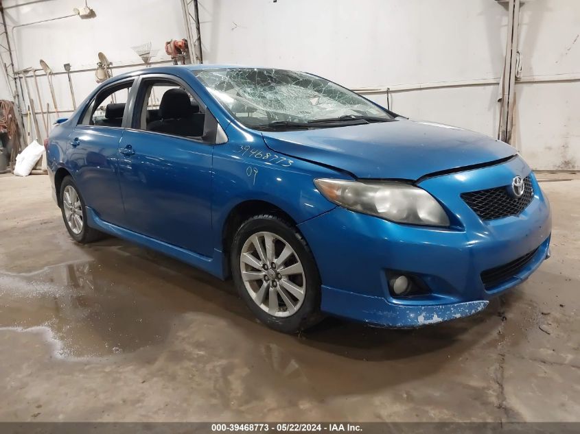 2009 Toyota Corolla S VIN: 2T1BU40E09C021885 Lot: 39468773