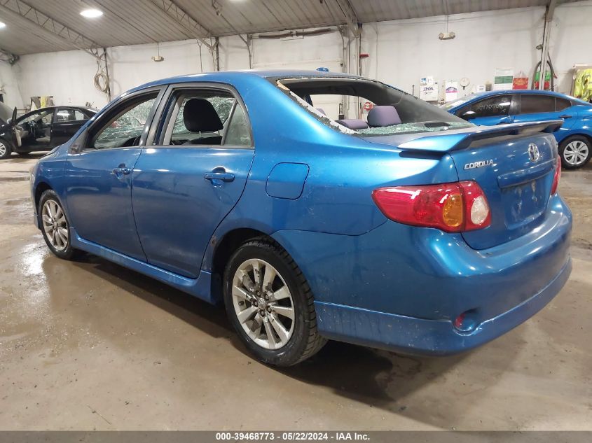 2009 Toyota Corolla S VIN: 2T1BU40E09C021885 Lot: 39468773