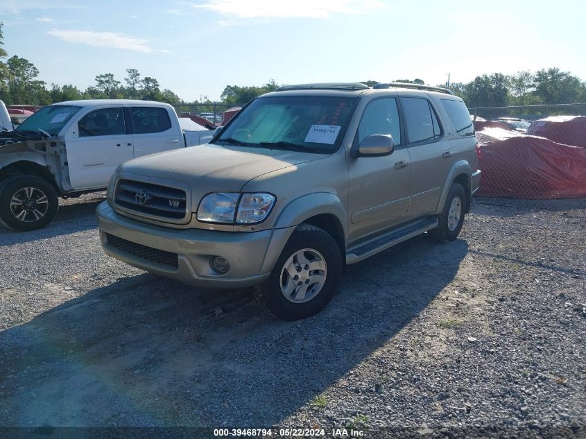 2004 Toyota Sequoia Sr5 V8 VIN: 5TDZT34A34S208895 Lot: 39468794