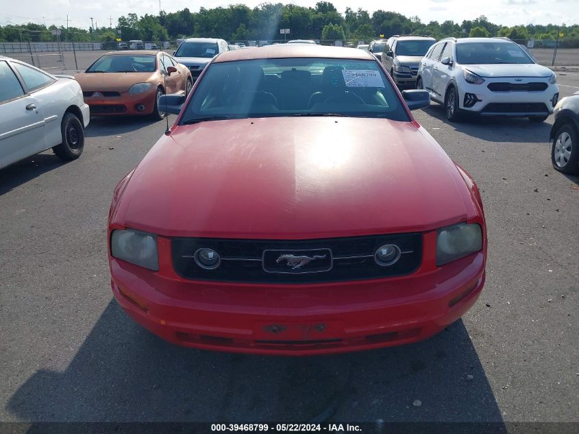 2006 Ford Mustang V6 VIN: 1ZVFT80N165185518 Lot: 39468799