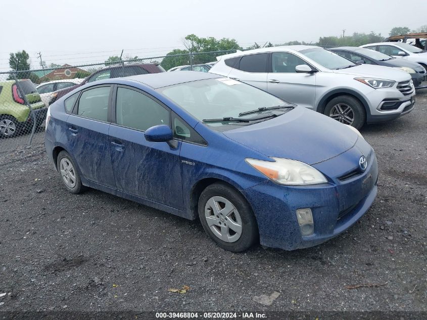 JTDKN3DU4B0272319 | 2011 TOYOTA PRIUS