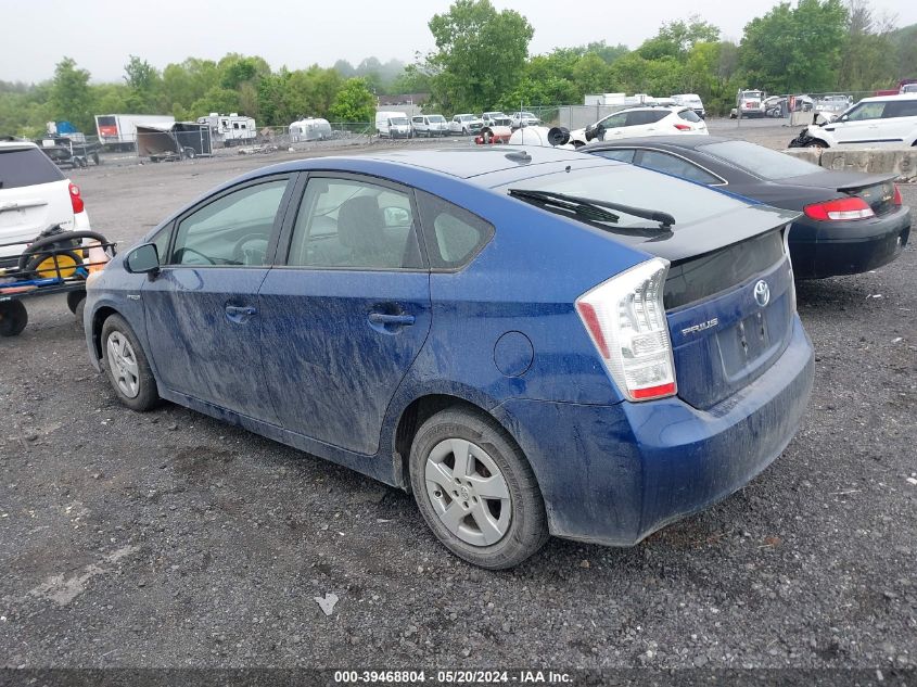 JTDKN3DU4B0272319 | 2011 TOYOTA PRIUS