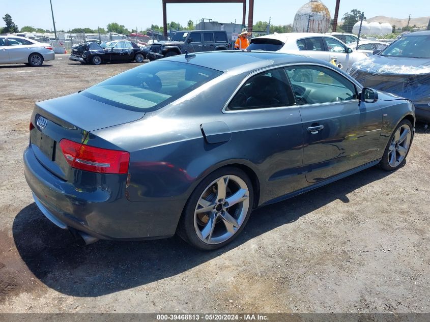 2011 Audi A5 2.0T Premium VIN: WAUWFAFR2BA079055 Lot: 39468813