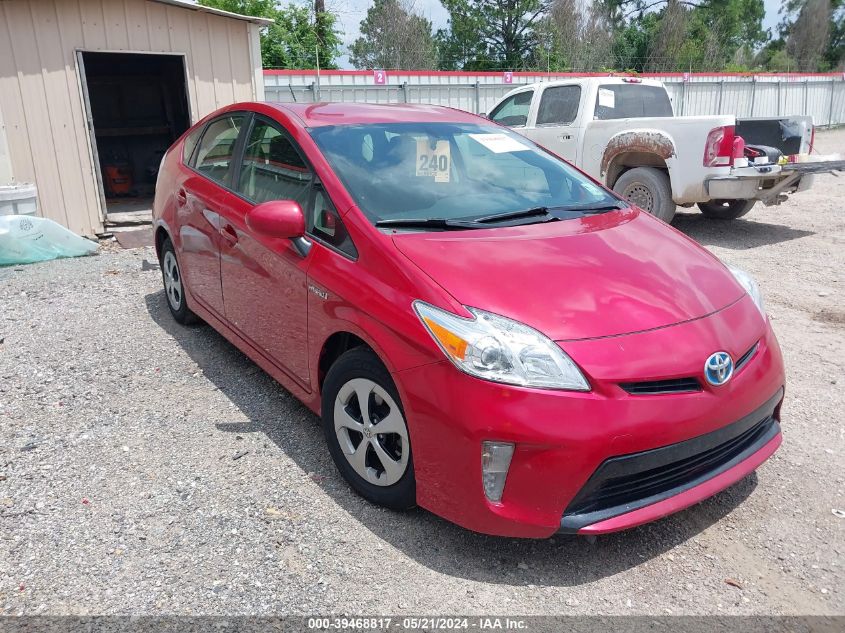 2013 Toyota Prius Two VIN: JTDKN3DU0D0337587 Lot: 39468817