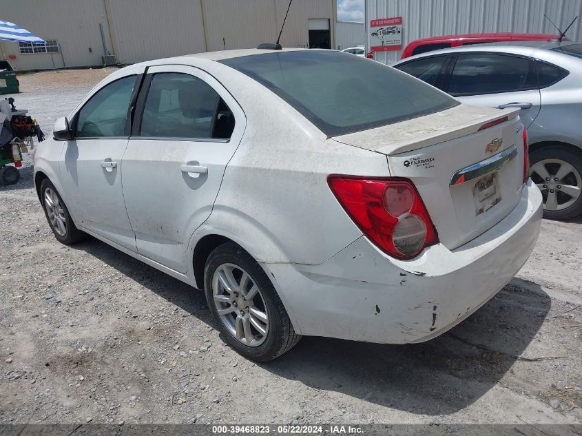 2016 Chevrolet Sonic Lt Auto VIN: 1G1JC5SH5G4169163 Lot: 39468823