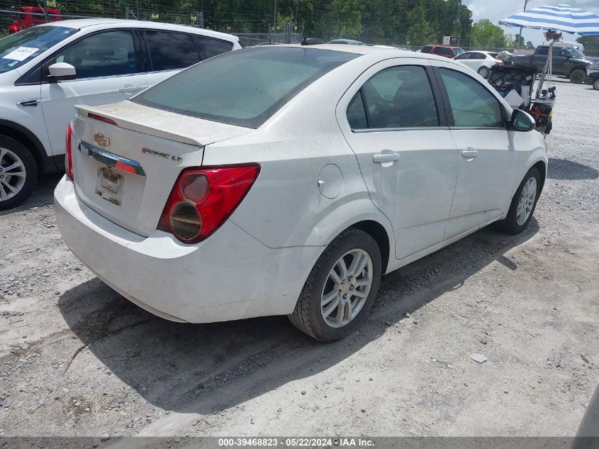 2016 Chevrolet Sonic Lt Auto VIN: 1G1JC5SH5G4169163 Lot: 39468823