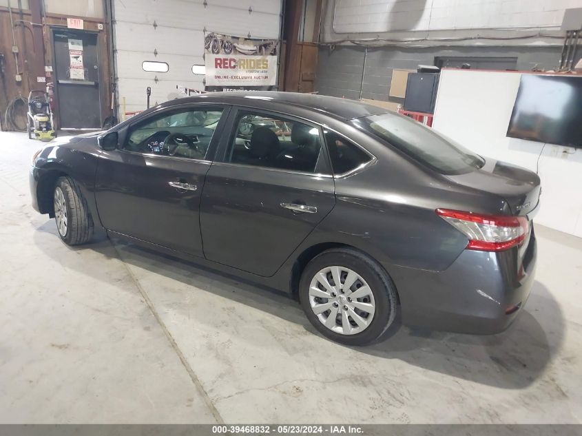 2014 Nissan Sentra S VIN: 3N1AB7AP5EL629544 Lot: 39468832