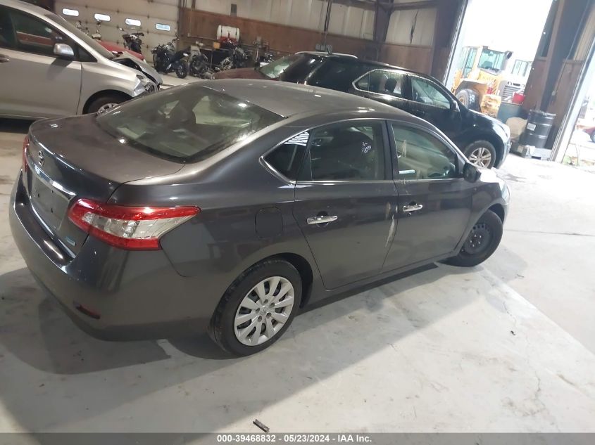 2014 Nissan Sentra S VIN: 3N1AB7AP5EL629544 Lot: 39468832