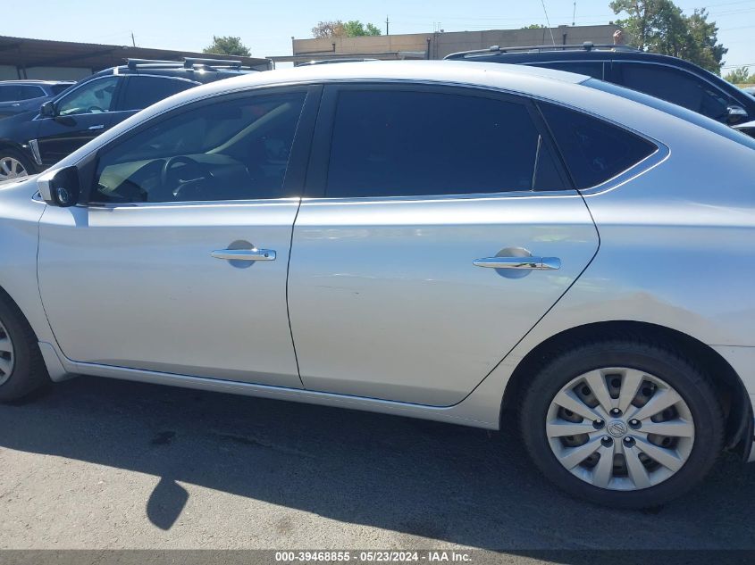 2015 NISSAN SENTRA S - 3N1AB7AP9FY311494