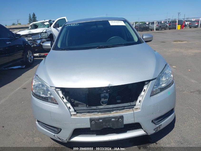 2015 NISSAN SENTRA S - 3N1AB7AP9FY311494