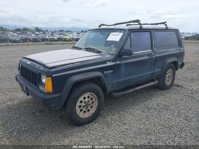 1992 Jeep Cherokee Sport VIN: 1J4FJ87S7NL102067 Lot: 39468857