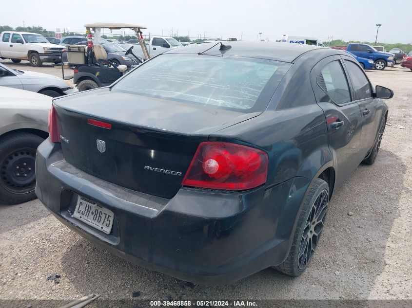 2011 Dodge Avenger Express VIN: 1B3BD4FB2BN608283 Lot: 39468858