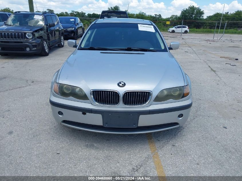 2004 BMW 325I VIN: WBAEV33444KR29820 Lot: 39468860
