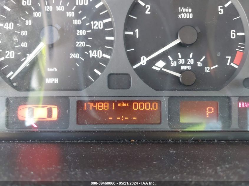 2004 BMW 325I VIN: WBAEV33444KR29820 Lot: 39468860