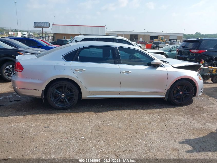 2015 Volkswagen Passat 2.0L Tdi Sel Premium VIN: 1VWCV7A34FC074204 Lot: 39468867
