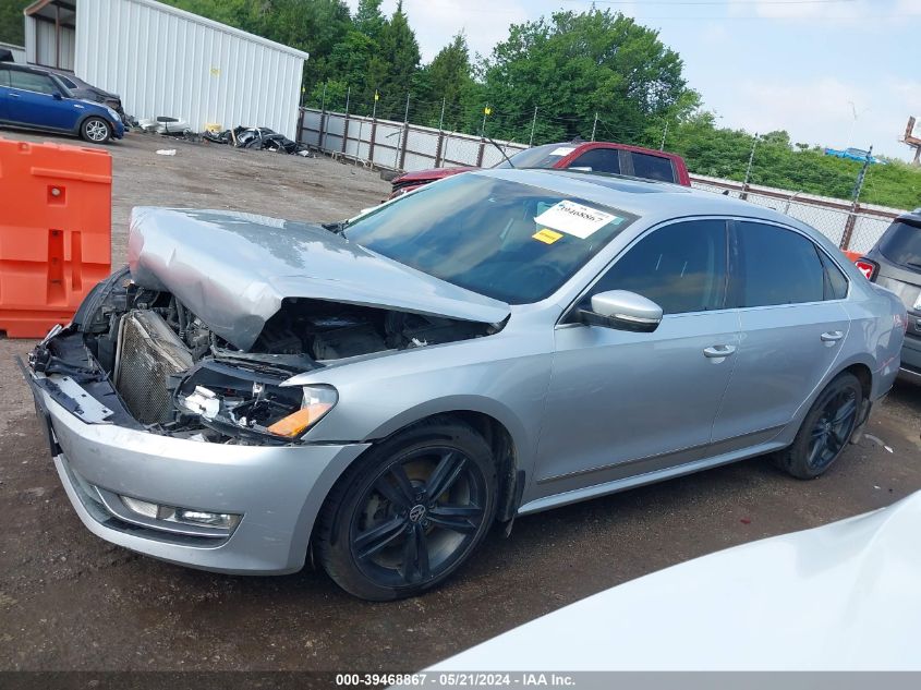 2015 Volkswagen Passat 2.0L Tdi Sel Premium VIN: 1VWCV7A34FC074204 Lot: 39468867