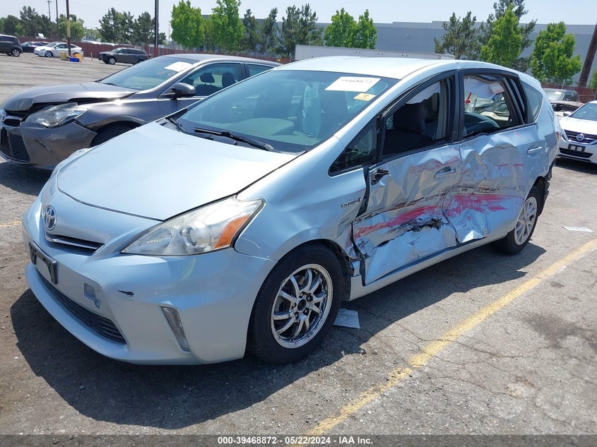 2014 Toyota Prius V Two VIN: JTDZN3EU3E3297745 Lot: 39468872