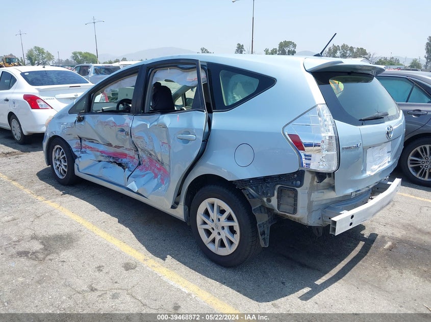 2014 Toyota Prius V Two VIN: JTDZN3EU3E3297745 Lot: 39468872