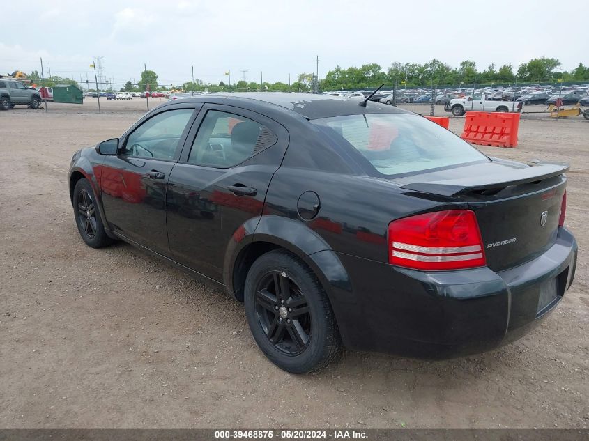 2008 Dodge Avenger Sxt VIN: 1B3LC56K98N600266 Lot: 39468875