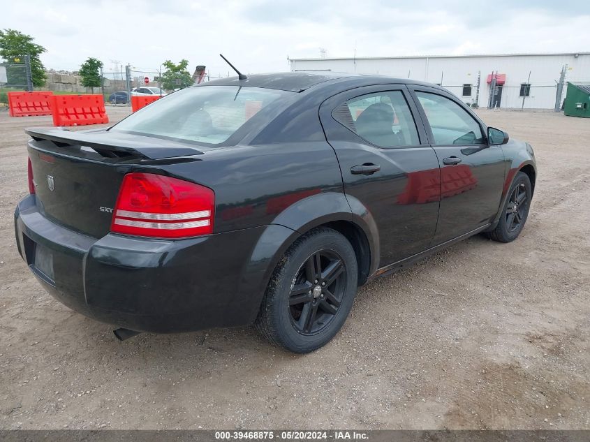 2008 Dodge Avenger Sxt VIN: 1B3LC56K98N600266 Lot: 39468875