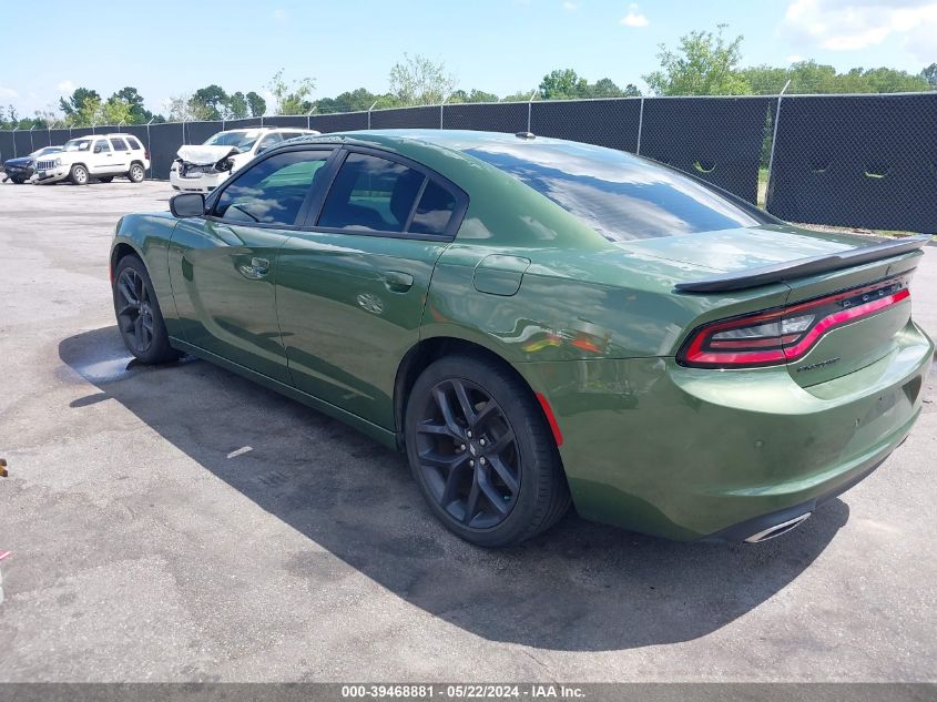 2021 Dodge Charger Sxt Rwd VIN: 2C3CDXBG9MH540652 Lot: 39468881