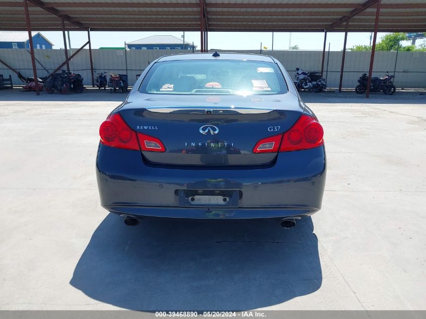 2011 Infiniti G37 Journey VIN: JN1CV6AP6BM305305 Lot: 39468890