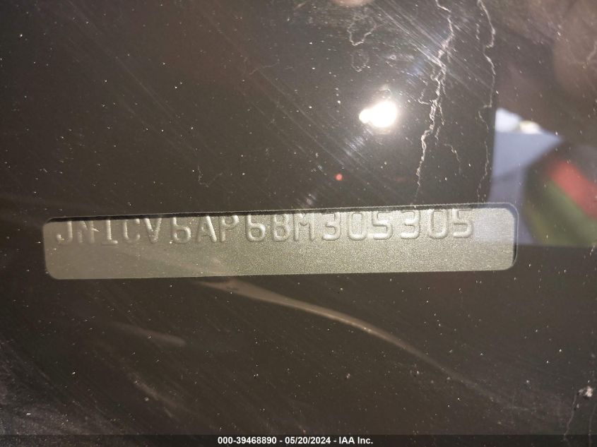 2011 Infiniti G37 Journey VIN: JN1CV6AP6BM305305 Lot: 39468890