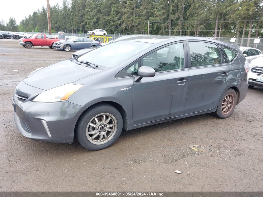 2012 Toyota Prius V Two VIN: JTDZN3EU9C3037461 Lot: 39468891