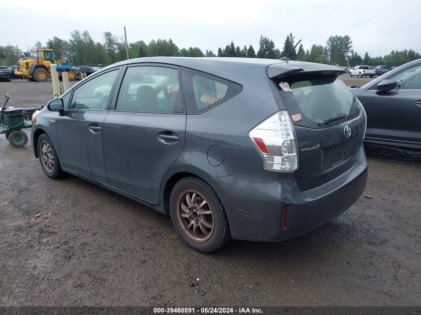 2012 Toyota Prius V Two VIN: JTDZN3EU9C3037461 Lot: 39468891