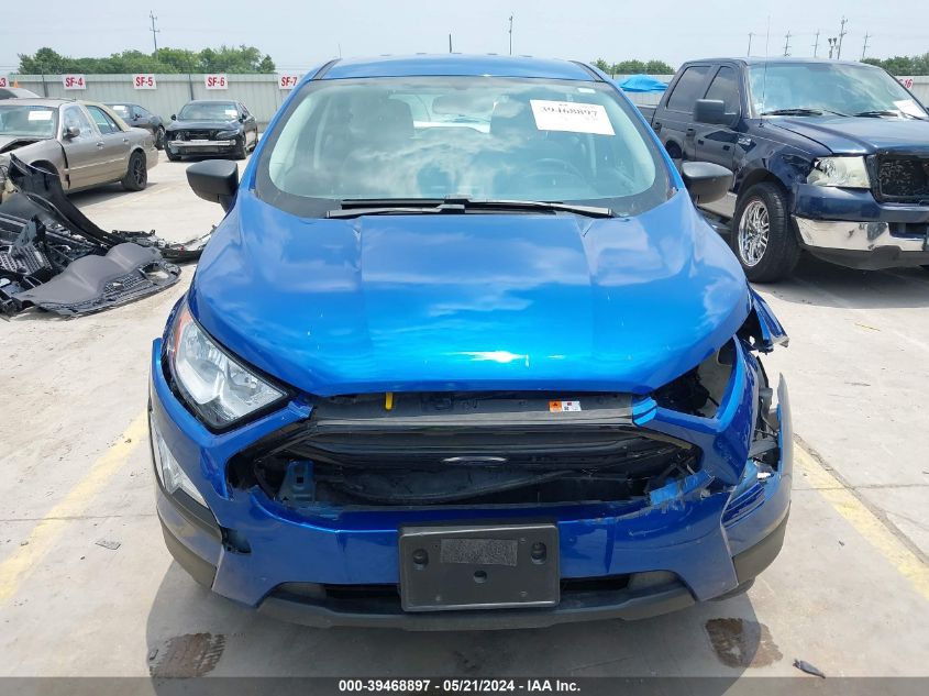 2021 Ford Ecosport S VIN: MAJ3S2FE6MC445200 Lot: 39468897