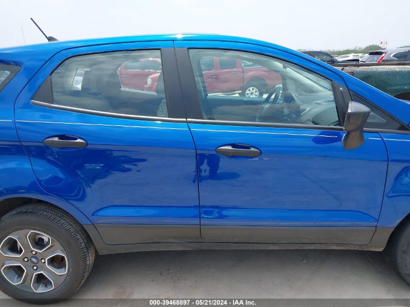 2021 Ford Ecosport S VIN: MAJ3S2FE6MC445200 Lot: 39468897