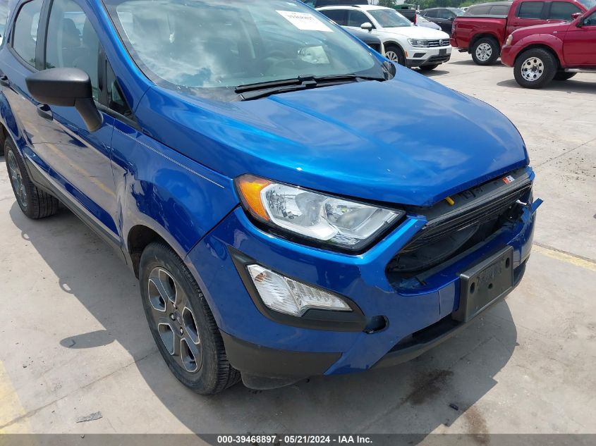 2021 Ford Ecosport S VIN: MAJ3S2FE6MC445200 Lot: 39468897