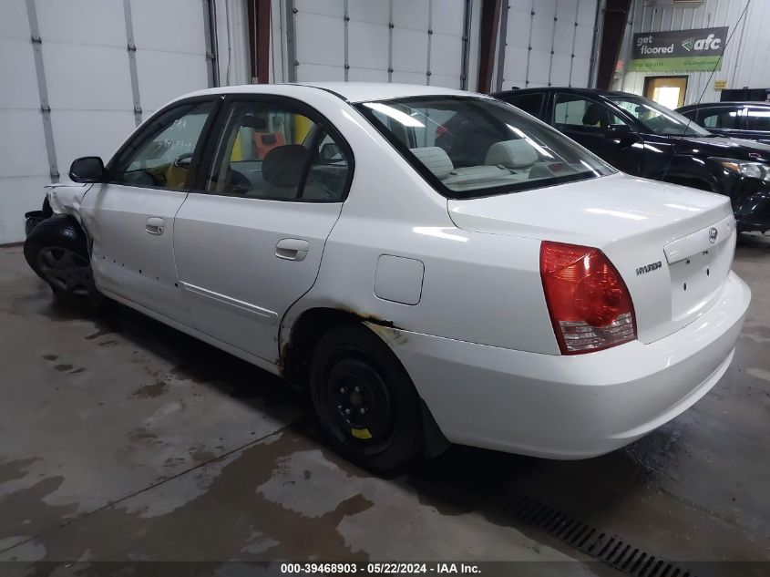 2004 Hyundai Elantra Gls/Gt VIN: KMHDN46D14U875568 Lot: 39468903