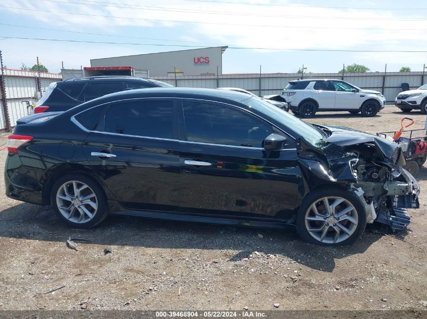 2013 Nissan Sentra Sr VIN: 3N1AB7AP1DL747587 Lot: 39468904