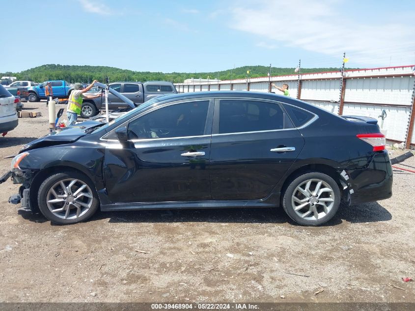 2013 Nissan Sentra Sr VIN: 3N1AB7AP1DL747587 Lot: 39468904