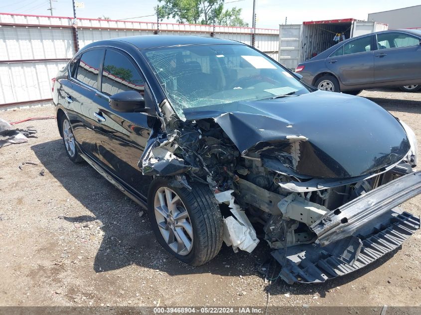 2013 Nissan Sentra Sr VIN: 3N1AB7AP1DL747587 Lot: 39468904