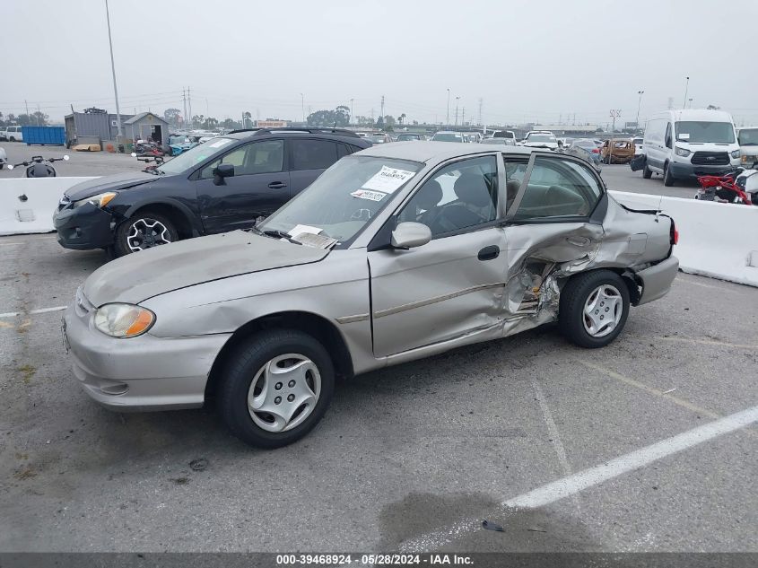 2000 Kia Sephia Ls/Ls W/Power Pkg VIN: KNAFB1212Y5839580 Lot: 39468924