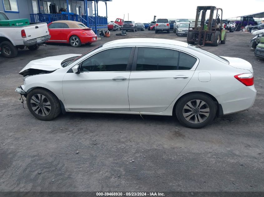 2014 Honda Accord Lx VIN: 1HGCR2F37EA022872 Lot: 39468930