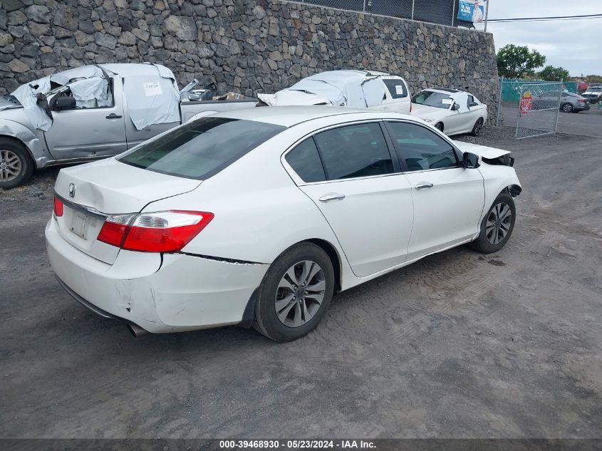 2014 Honda Accord Lx VIN: 1HGCR2F37EA022872 Lot: 39468930