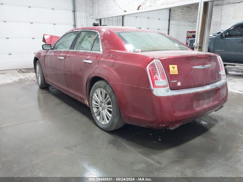 2013 Chrysler 300C Awd VIN: 2C3CCAKG1DH645055 Lot: 39468931
